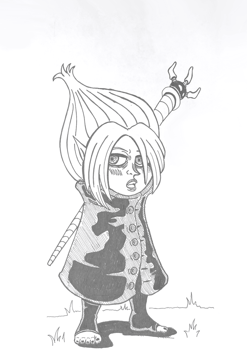 Endymated's tweet image. Inktober '25 : 27 Onion

"So you've met her? Yes she's my sister"

#Inktober #illustration #artists #AnimeArt #ArtistOnTwitter