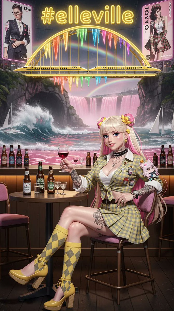 beebeejay22's tweet photo. #youlove
the face, the freckles, the #cluelessfashion,
the #bullettrains ,
the #bridges ,
the #billboards ,
the #waves ,
the #rainbows ,
the #hairornaments ,
the #tokyofashion ,
the #argyle ,
the #tattoos ,
the #bigboobs ,
the #shoes
#SAYYOULOVEIT BITCHEZ ! #ELLEVILLE https://t.co/W70TCWpRaj