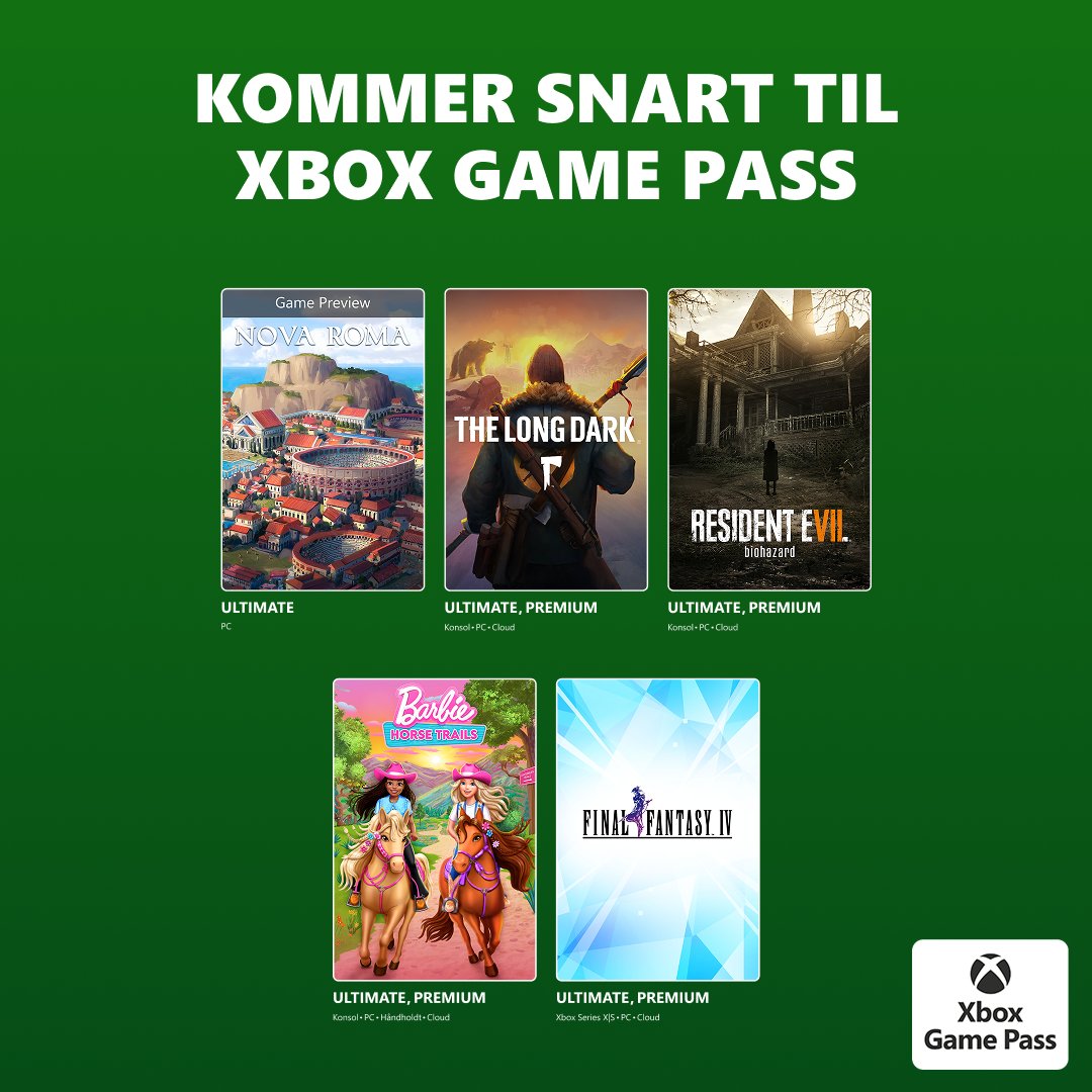 Xbox Danmark tweet media