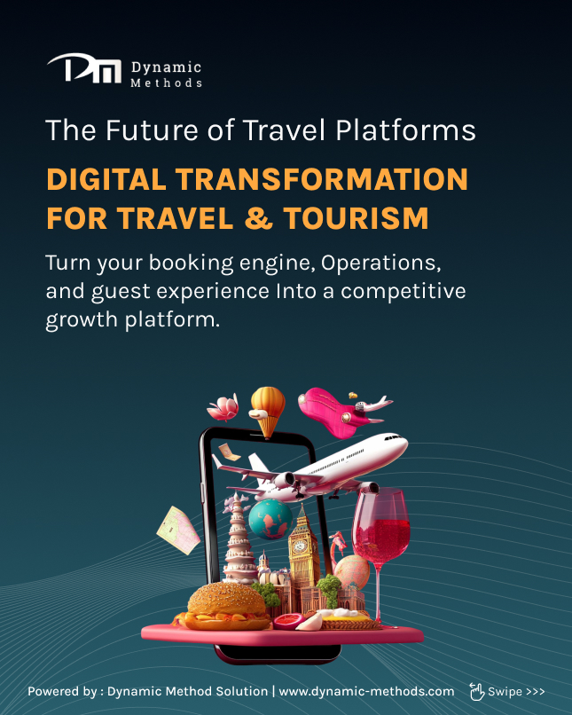 dynamic_method's tweet photo. Legacy travel tech costs bookings. Modern platforms win. Read the playbook. โ๏ธ๐
#TravelTechnology #TravelTech #DigitalTransformation #TourismInnovation #CustomSoftware #DynamicMethodSolution https://t.co/wl7YTjcmPg