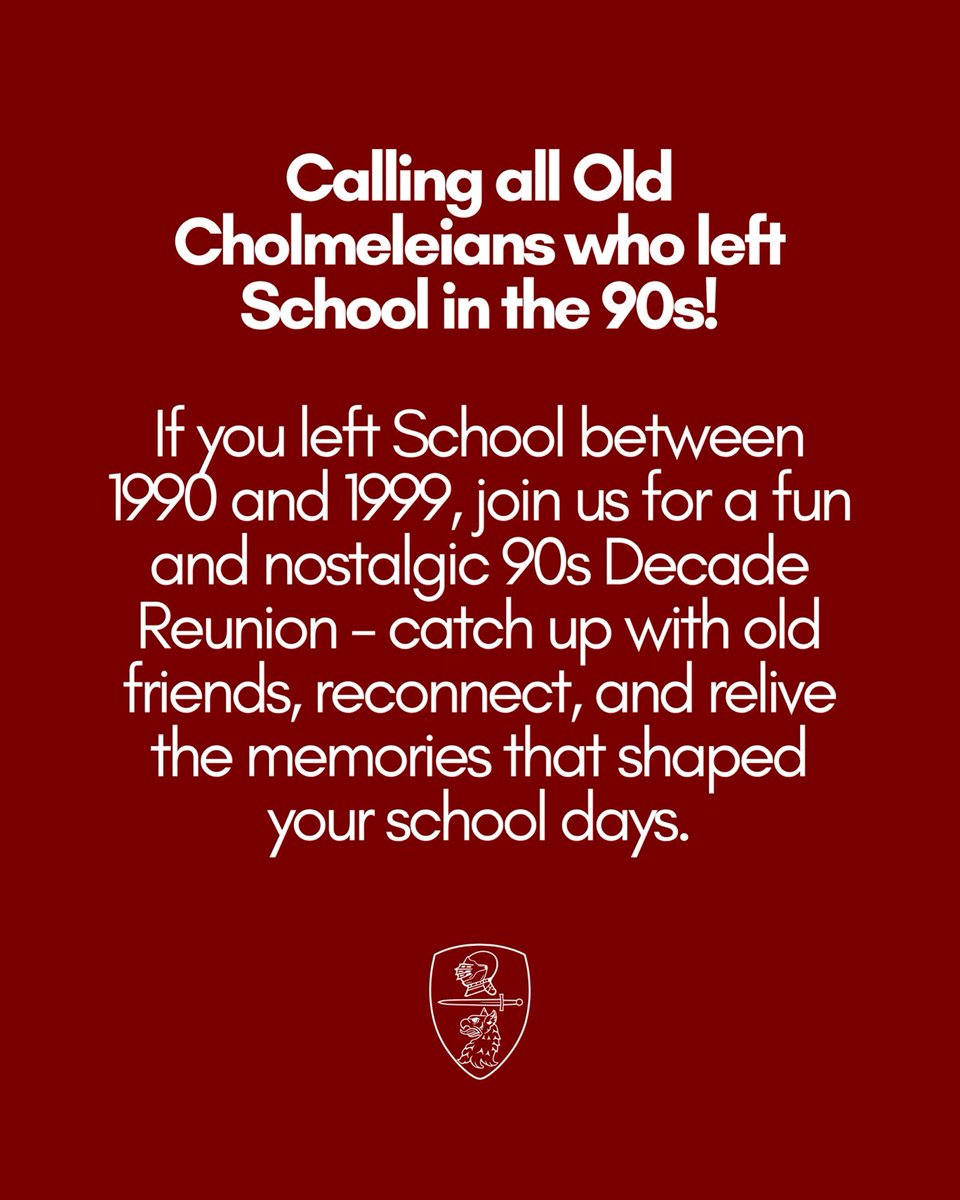 Old Cholmeleians tweet media