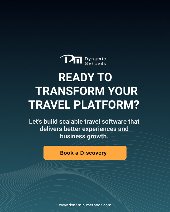 dynamic_method's tweet photo. Legacy travel tech costs bookings. Modern platforms win. Read the playbook. โ๏ธ๐
#TravelTechnology #TravelTech #DigitalTransformation #TourismInnovation #CustomSoftware #DynamicMethodSolution https://t.co/wl7YTjcmPg