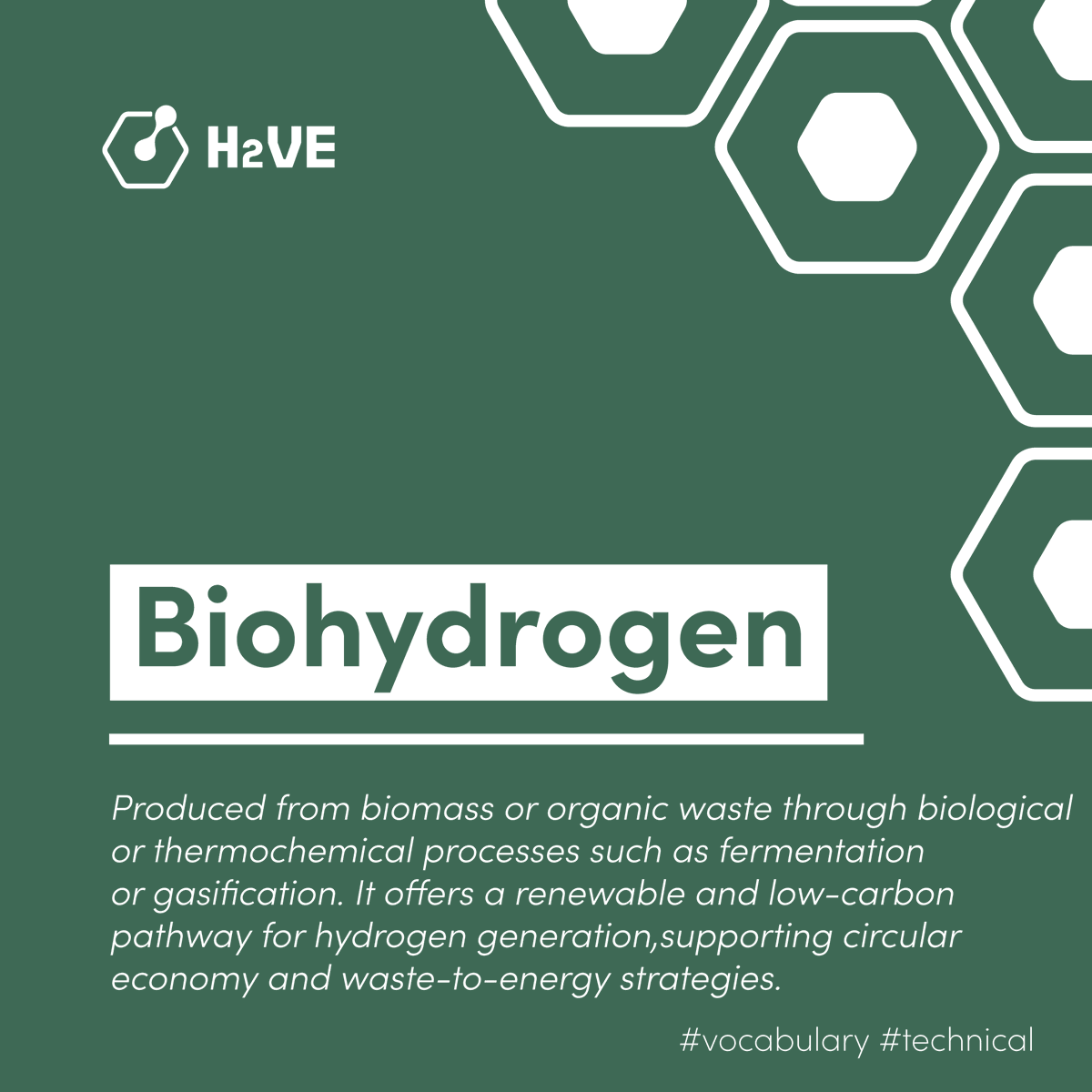 🔍 H2VE Vocabulary | Biohydrogen

Biohydrogen is made from biomass or organic waste via fermentation or gasification. It offers a renewable, low-carbon hydrogen pathway and supports circular economy and waste-to-energy strategies.

#H2VE #Biohydrogen