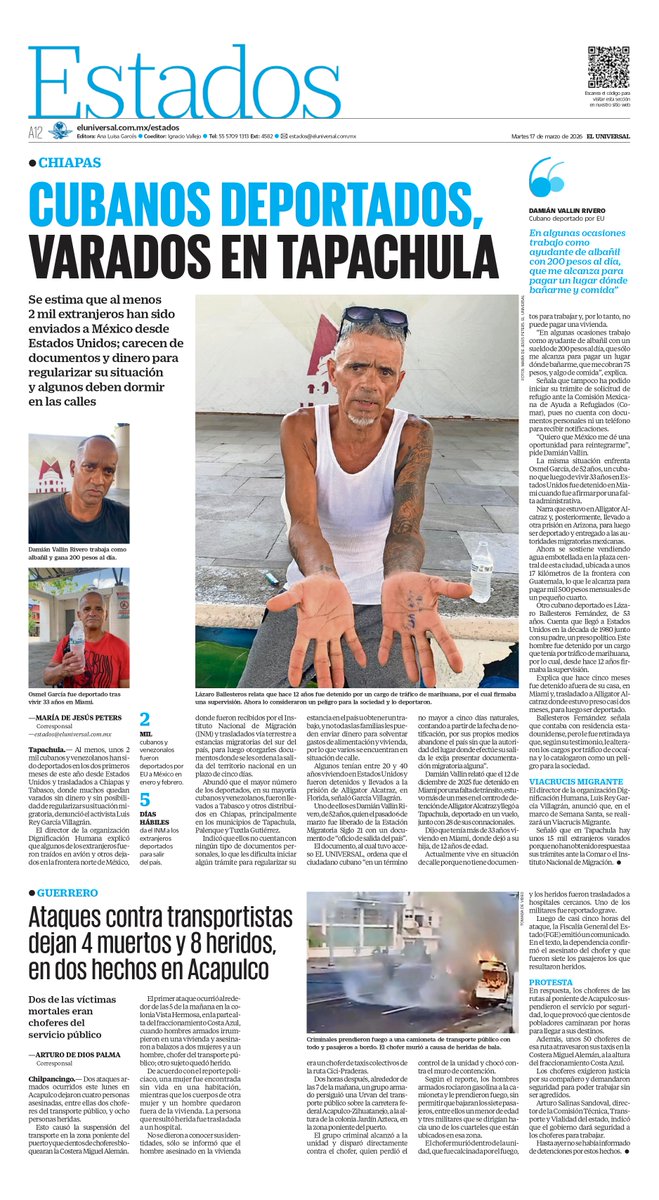 El Universal tweet media