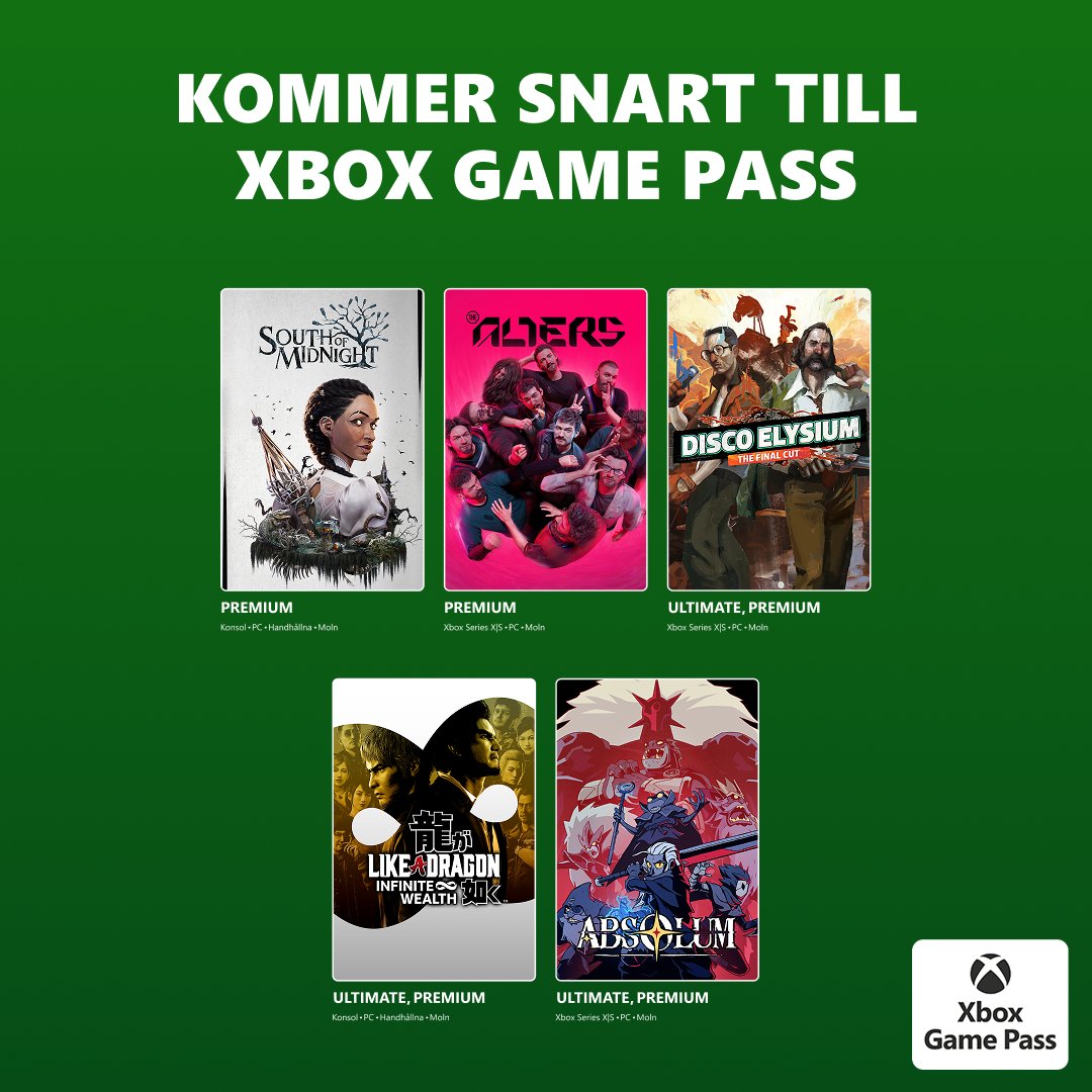 Xbox Sverige tweet media