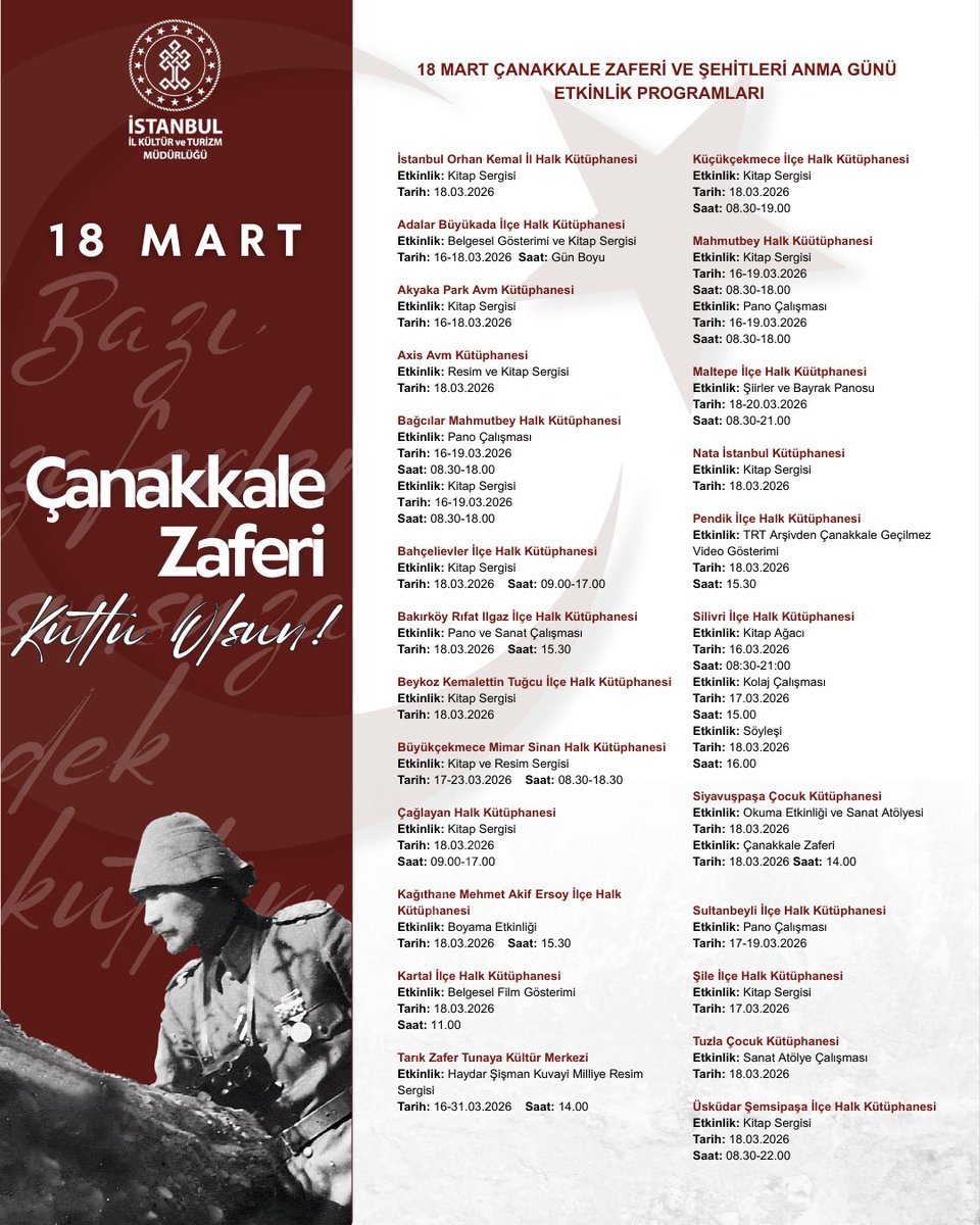 İstanbul İl Kültür ve Turizm Müdürlüğü tweet media