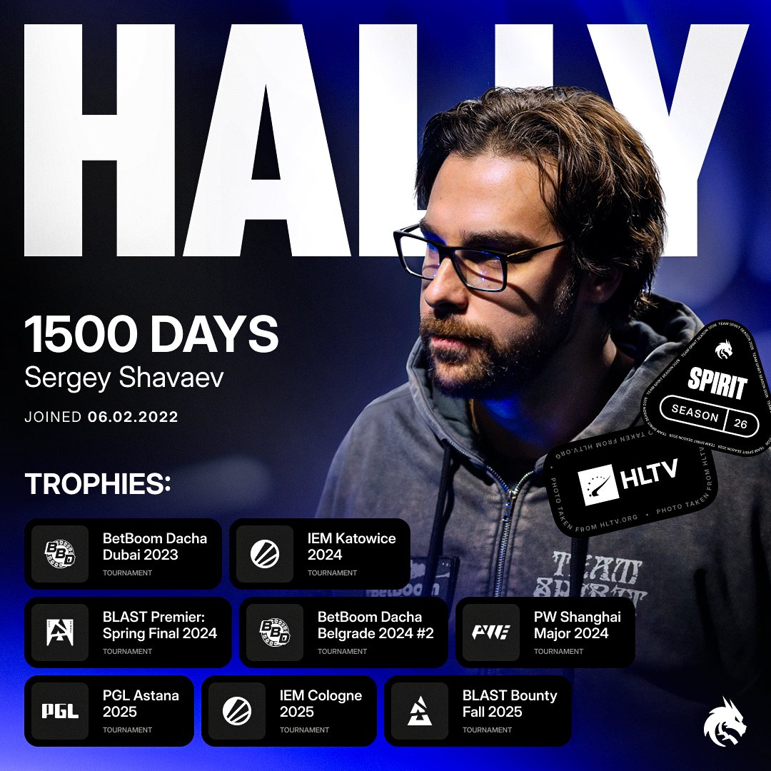 Team Spirit CS2 tweet media