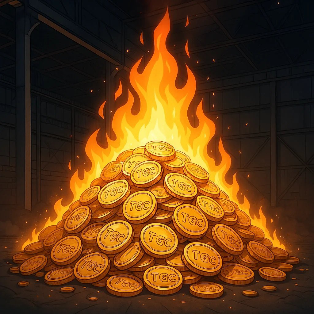 TGCasino_'s tweet photo. 100,000 tokens worth $16,338 have just been burned 🔥

That's another 0.13% of the current supply gone FOREVER! 

Circulating supply is now 77,987,998m tokens.

Total value of all burned tokens is now $9,622,448. https://t.co/NkVWoMqvQI