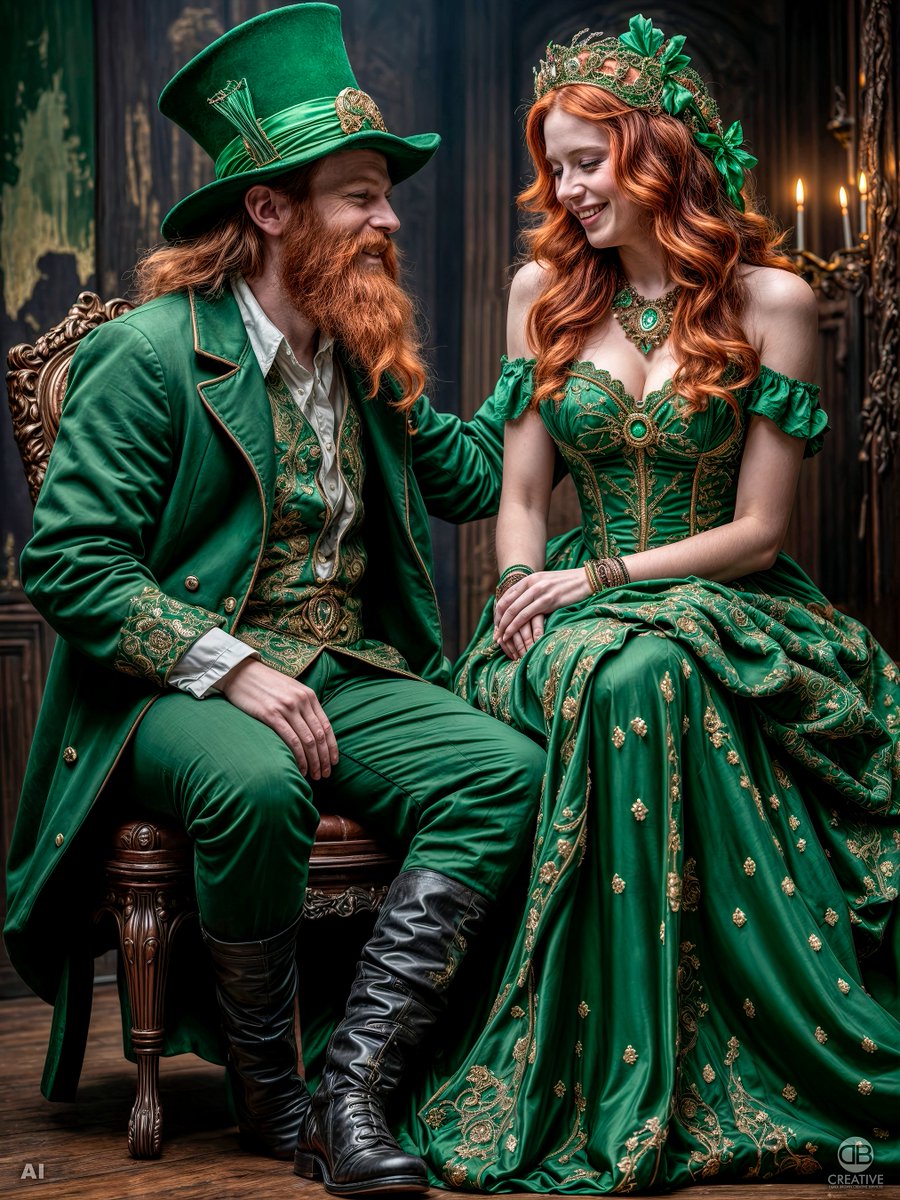 Happy Saint Patrick's Day!
#aiart