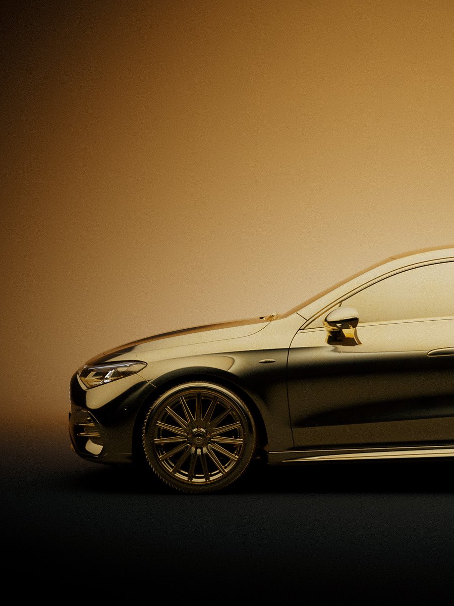 Obsidian_Auto's tweet photo. The new golden all-electric Mercedes-Benz CLA. 🪙🪙 https://t.co/ndkFInR0go