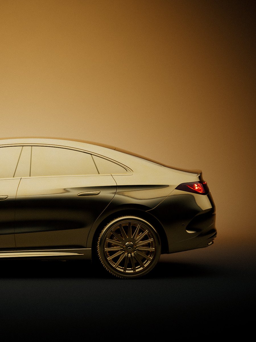 Obsidian_Auto's tweet photo. The new golden all-electric Mercedes-Benz CLA. 🪙🪙 https://t.co/ndkFInR0go