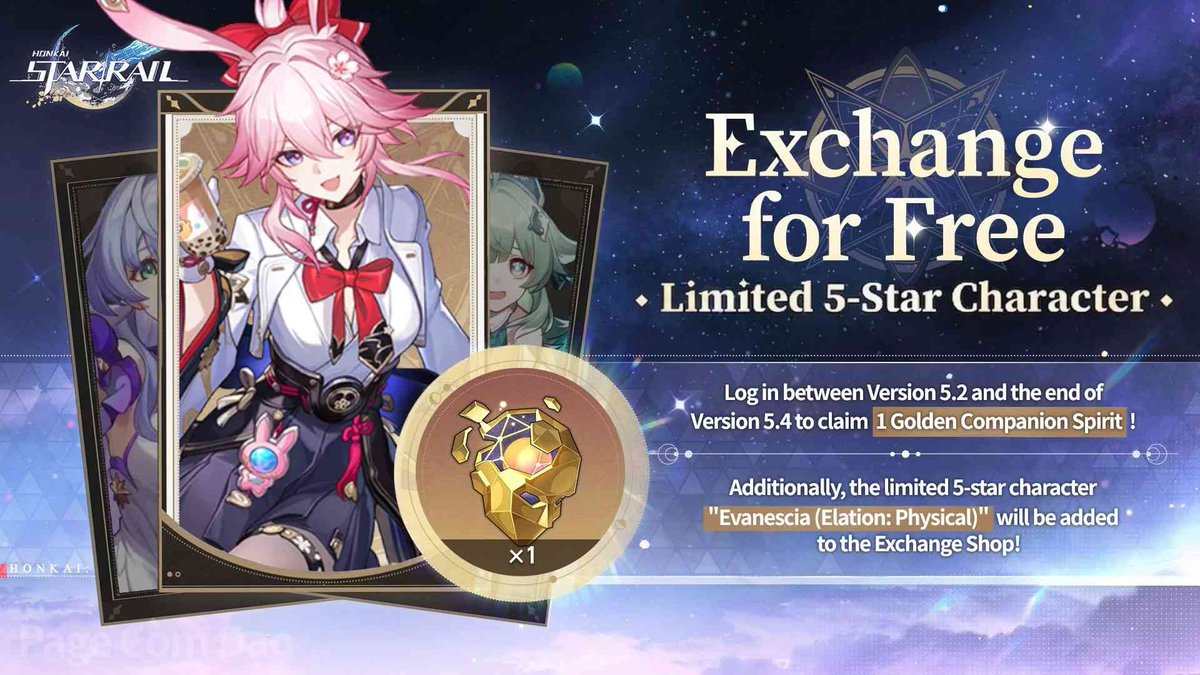 Daily Evanescia hsr tweet media