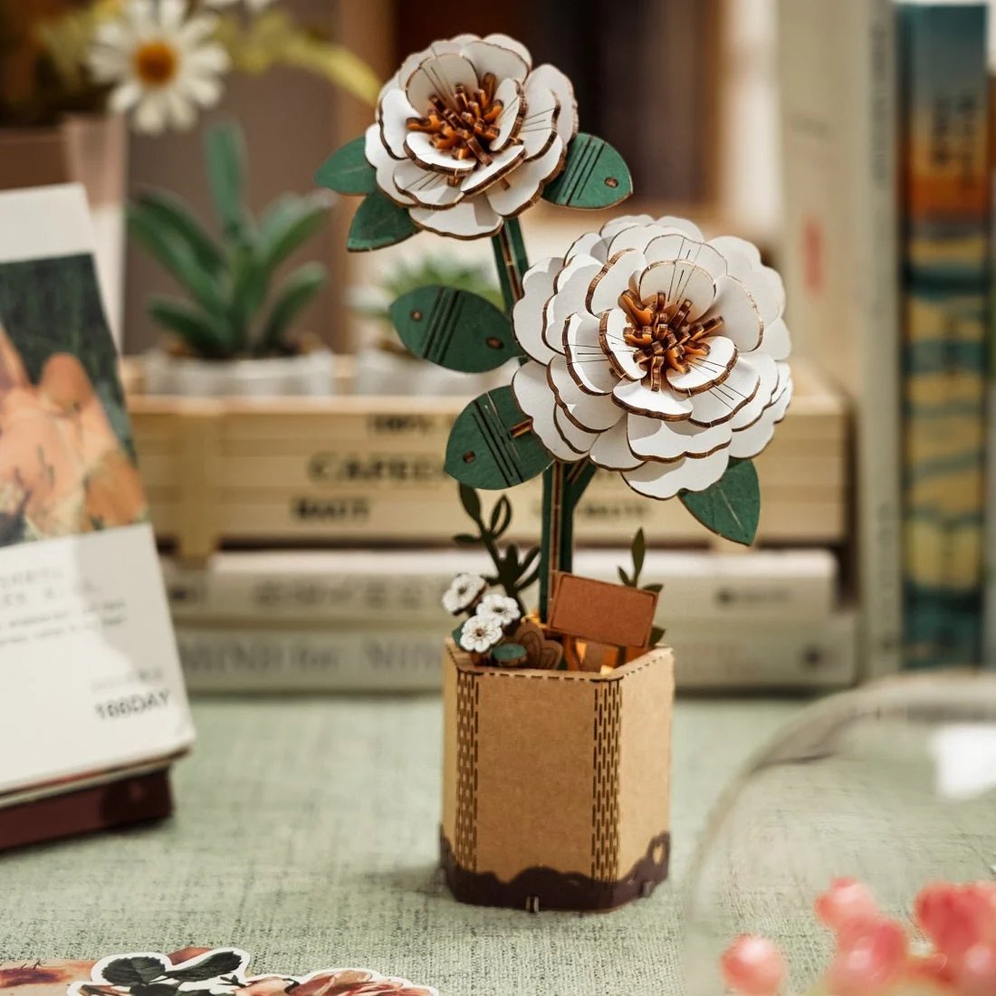 🌼つくるんです「お花シリーズ」

木のパーツを組み立てて作る、枯れないお花。
チューリップやゆり、カモミールなど
色とりどりのフラワーをウッドパズルで楽しめます。
完成したらそのまま飾れるのも魅力。
お部屋に小さな花束をどうぞ🌷
tukurundesu.com/blogs/news/flo…