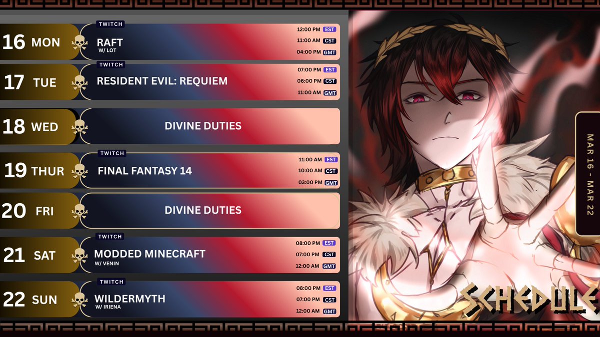 Caesar Volpe 💀 Demigod Vtuber tweet media