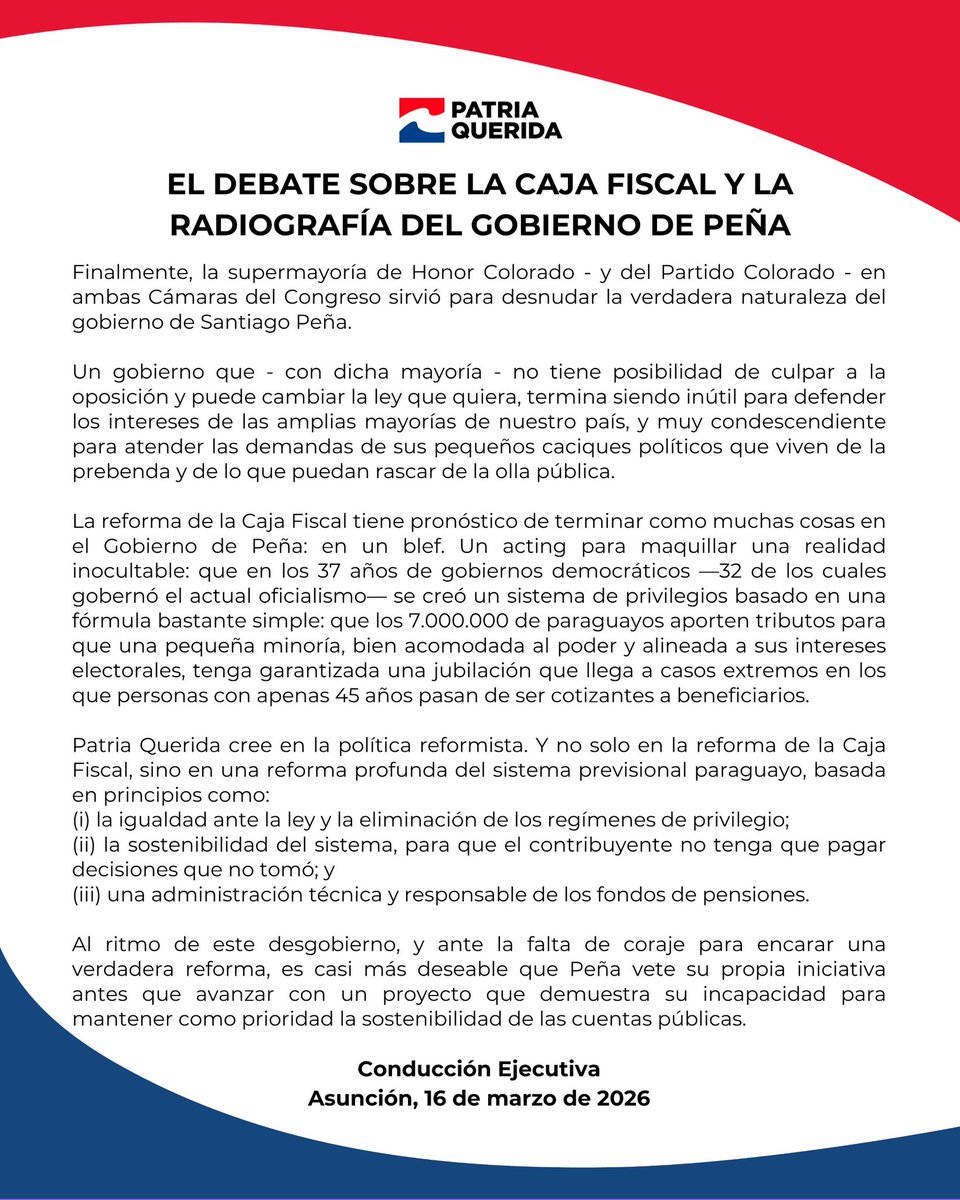 PATRIA QUERIDA tweet media