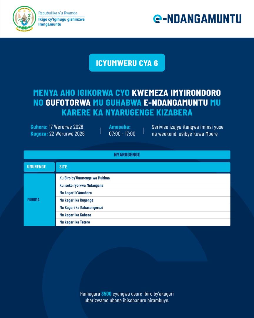 Nyarugenge District tweet media