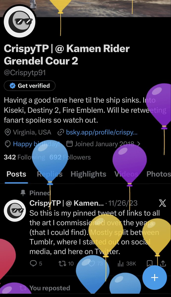 CrispyTP | @ Kamen Rider Grendel Cour 2 tweet media