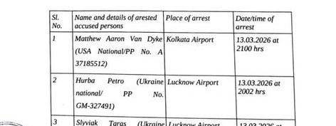 Damn!!!!! He is Matt only. Big fish in the net of NIA. Extremely concerning how/why CIA stooge was imparting training to terrorist in India, entering illegally! 

And this news is 4 days old. Must be at secure location before this news got in public domain. Critical asset!