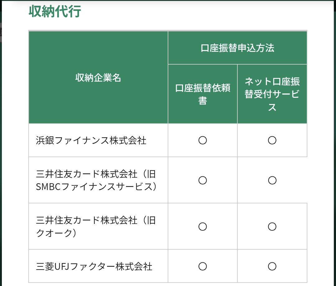 thim_jgc's tweet photo. @tanaka100p 情報ありがとうございます🙇
じぶん銀行の定額自動入金を調べたら、三菱UFJファクターで、UQの収納会社にありました＼(^o^)／
これでいけそうです。 https://t.co/fsJljJHUuN