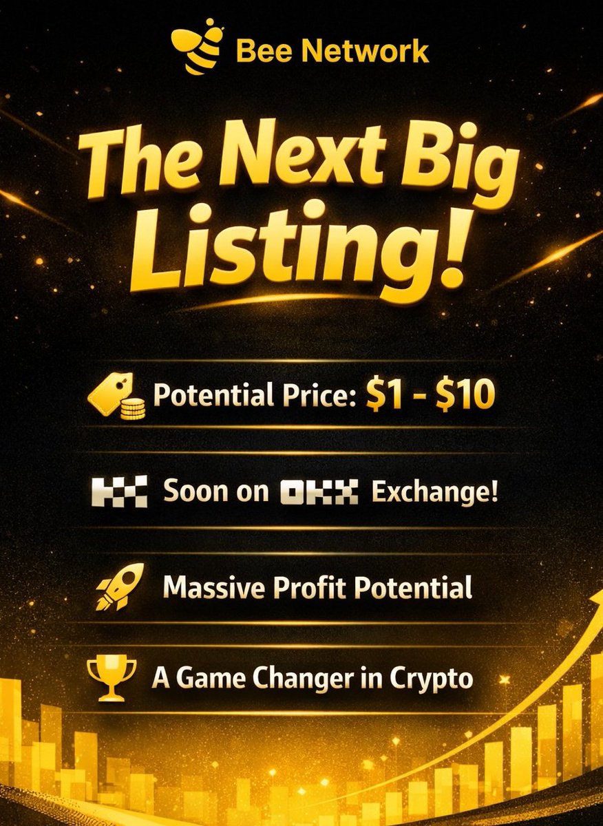 Meti0829's tweet photo. 🐝 Bee Network — A Powerful Opportunity!

Bee Network is not just any app,
it's a network that's really making its mark 💎

📈 Upcoming Listing Soon
💵 Expected Price: $1 – $10
💡 Strong potential to generate good profits

Smart people see Bee Network as
a significant opportunity https://t.co/6HNr9CwNgN