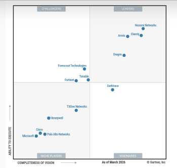 netzpalaver's tweet photo. Claroty erneut als Leader im Gartner-Magic-Quadrant for CPS-Protection-Platforms ausgezeichnet

@Claroty #CPSProtection #CPSProtectionPlatform #CPSSchutzprogramm #Cybersicherheit #ExposureManagement #Gartner #MagicQuadrant #ThreatDetection

https://t.co/RFg49mqtcL https://t.co/lHUnxW7Mgm