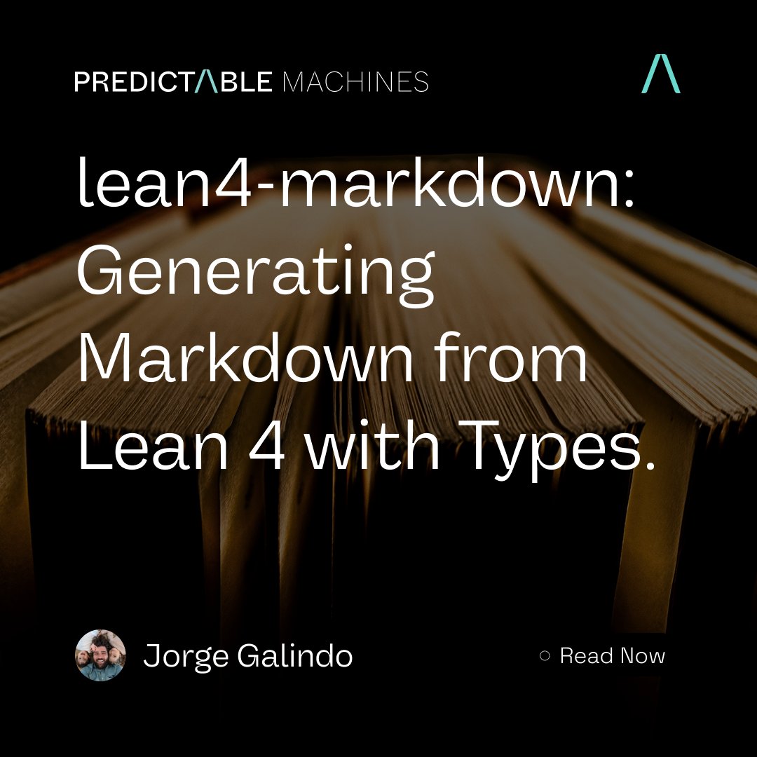 Predictable Machines tweet media