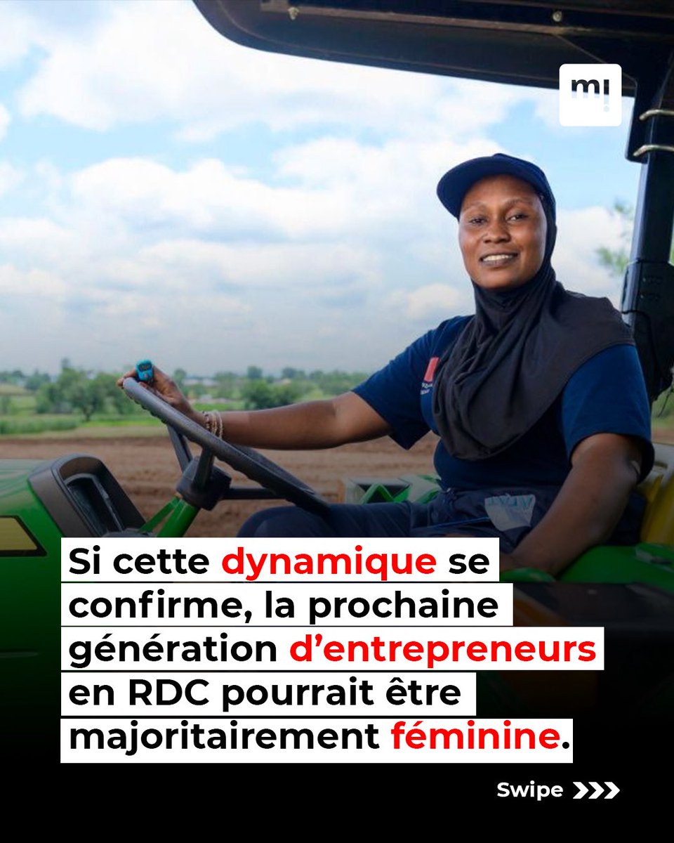 market1fluence's tweet photo. Si cette dynamique se confirme,

👉 la prochaine génération d’entrepreneurs en RDC pourrait être majoritairement féminine. https://t.co/2EpmlvbTKx