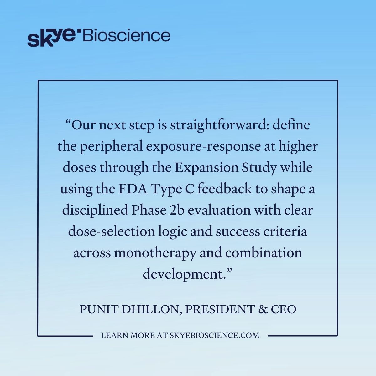 Skye Bioscience tweet media