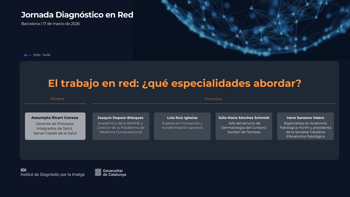 Institut de Diagnòstic per la Imatge · IDI tweet media