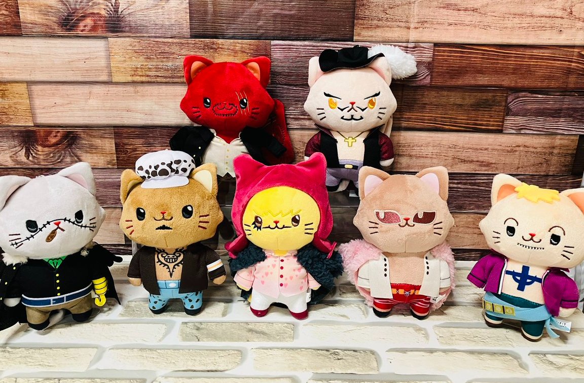 再入荷】 withCAT アイマスク付きぬいぐるみキーホルダー シャンクス