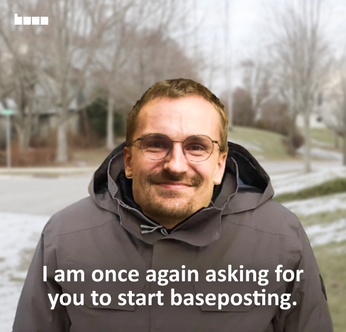 Base Posting tweet media