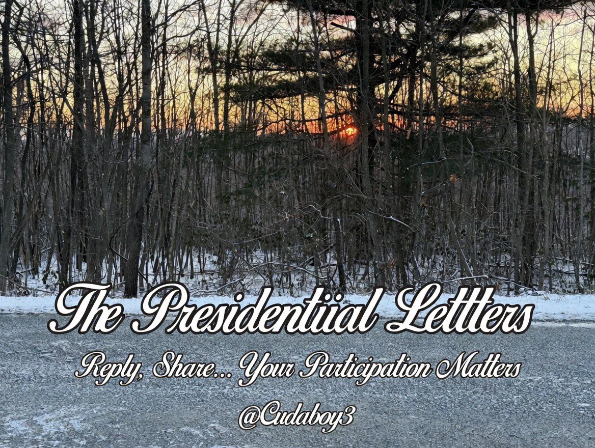 𝓣𝓱𝓮 𝓟𝓻𝓮𝓼𝓲𝓭𝓮𝓷𝓽𝓲𝓪𝓵 𝓛𝓮𝓽𝓽𝓮𝓻𝓼 tweet media