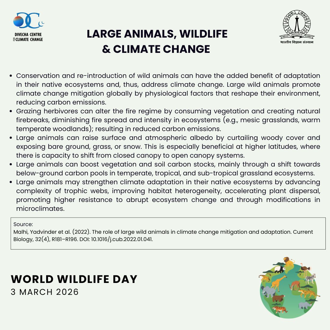 Divecha Centre for Climate Change,IISC tweet media