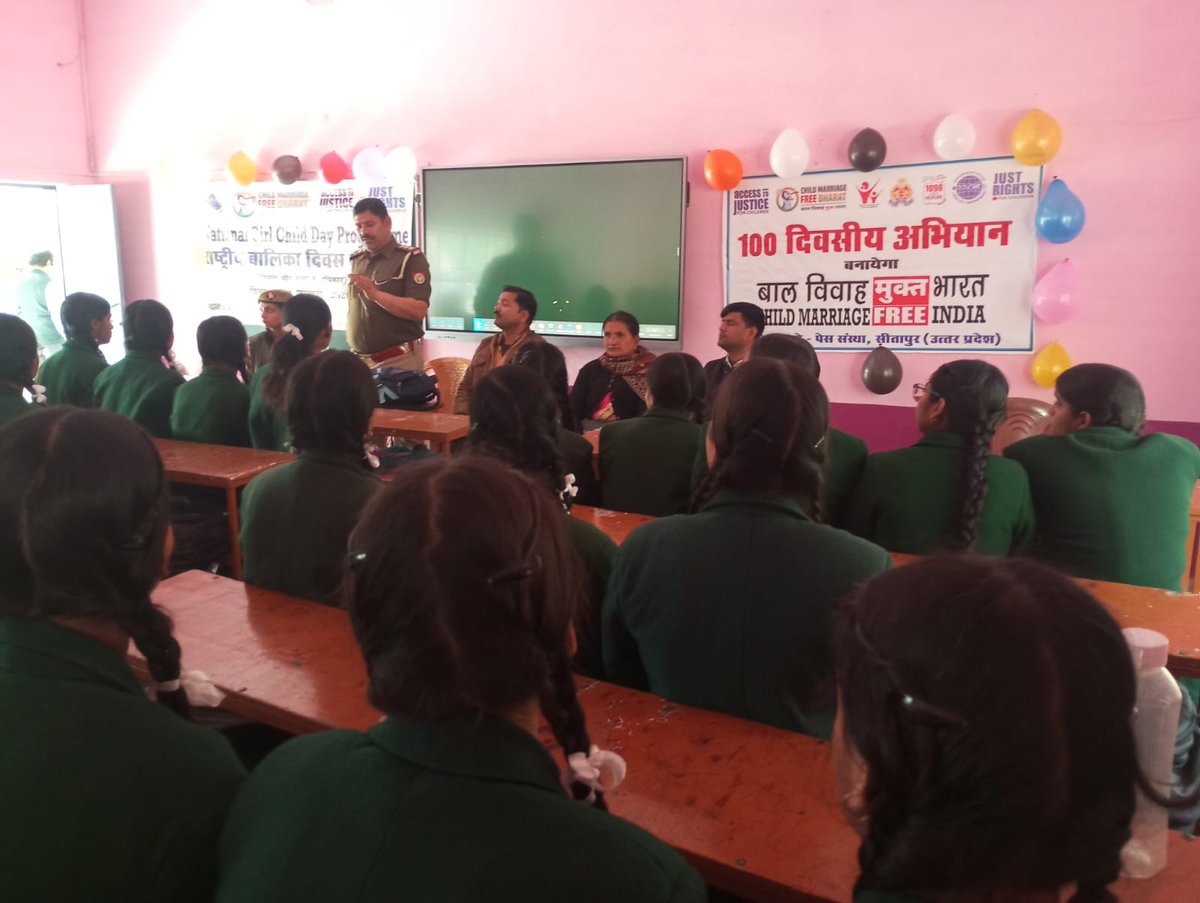 pacelko2000's tweet photo. Celebration of  National Girls Child Day 2026- District- Sitapur, U.P. By PACE &amp; JRC https://t.co/MR8SnSD50Y