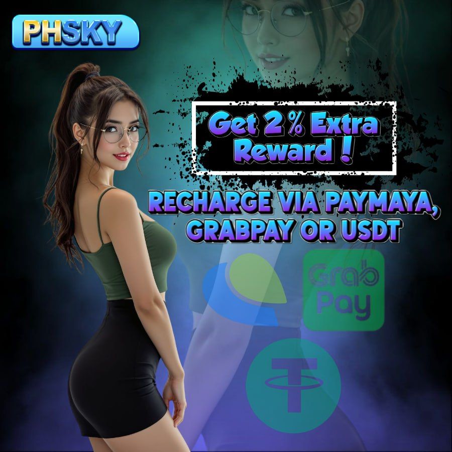 phskygiveshope's tweet image. Experience Exclusive Rewards Every Time You RECHARGE!

Promo Code: PHSKY-DP

Top up through PayMaya, GrabPay, USDT, or Online Banking and receive an instant 2% BONUS - no limits, no delays.

Every recharge brings you closer to bigger wins and endless excitement.

#phsky