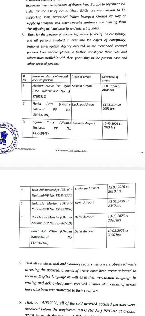 DrRajeshPatil20's tweet photo. Mathew Aaron Dyke is huge huge catch from India. 
He is a CIA mercenary who was instrumental in creating chaos in Libya, Ukraine, Venezuela. 
His role is to train terrorists and create chaos and do regime change. 
He was involved in Ukraine and recently in Venezuela and he was sent into India to create anarchy in NE of India using Kuki militants, evangelists, Indian traitors, Kanglu infiltrators and Ukrainian drone operators.

India has got him. 
He is David Headley Pro Max. 
I hope we unravel entire anti India network from him including enablers in India who allowed him to move to Mizoram, work with Kuki and other terrorists and conspirators.

Expect lot of traitors to go underground, to Bangladesh or run in arms of Soros. 

He will be tough nut to crack as he is hardened mercenary but then India has good interrogators.
@narendramodi @aravind @amitshah @NIA_India