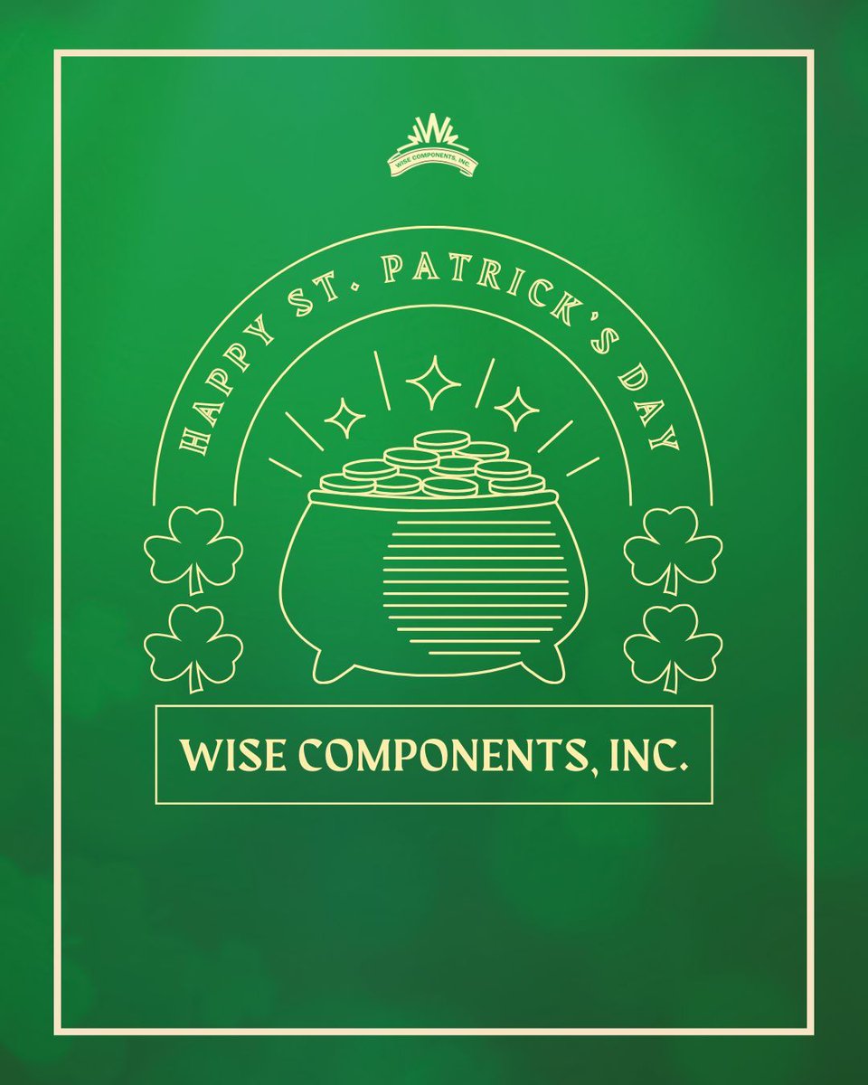Happy St. Patrick’s Day! 🌈 ☘ ⭐️  

We hope you uncover a pot o’ gold of your own today! As for us? Our customers are what’s at the end of our rainbow.  Thank YOU for working with us! 

#StPatricksDay #celebrate