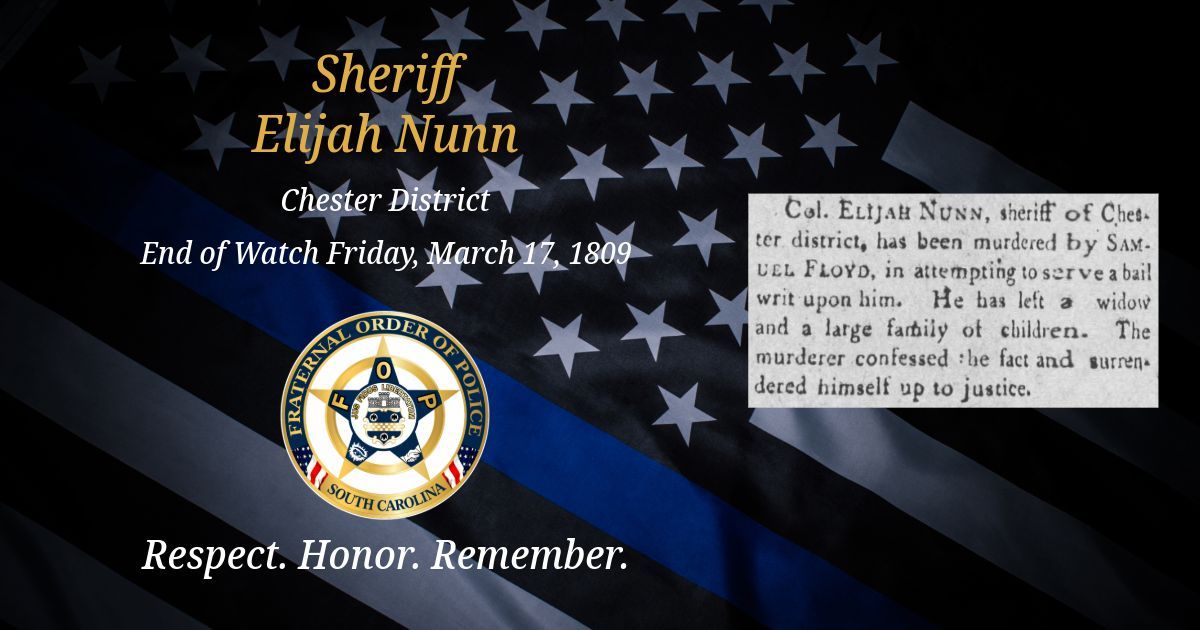 South Carolina Fraternal Order of Police tweet media