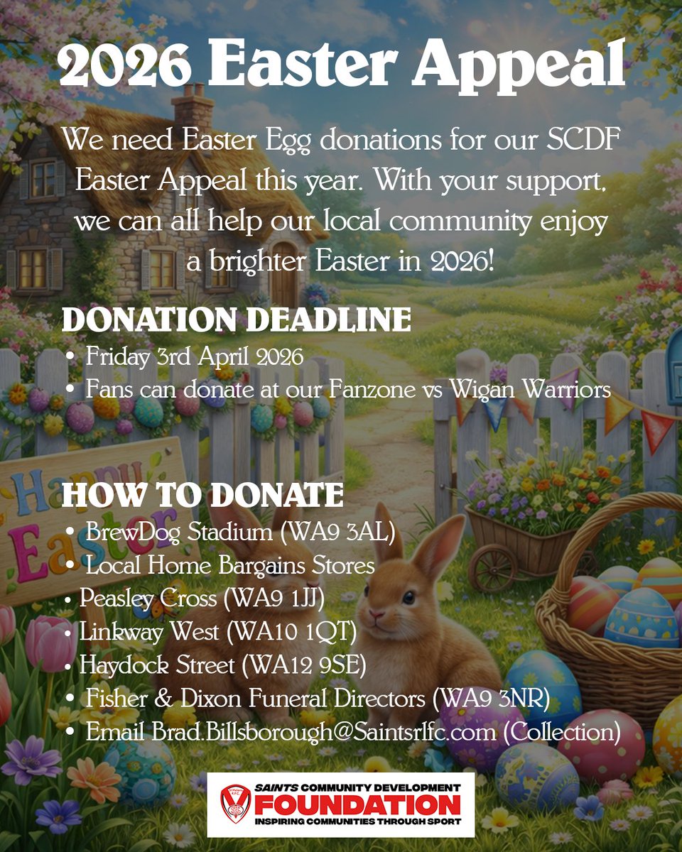 Saints Community Development Foundation tweet media