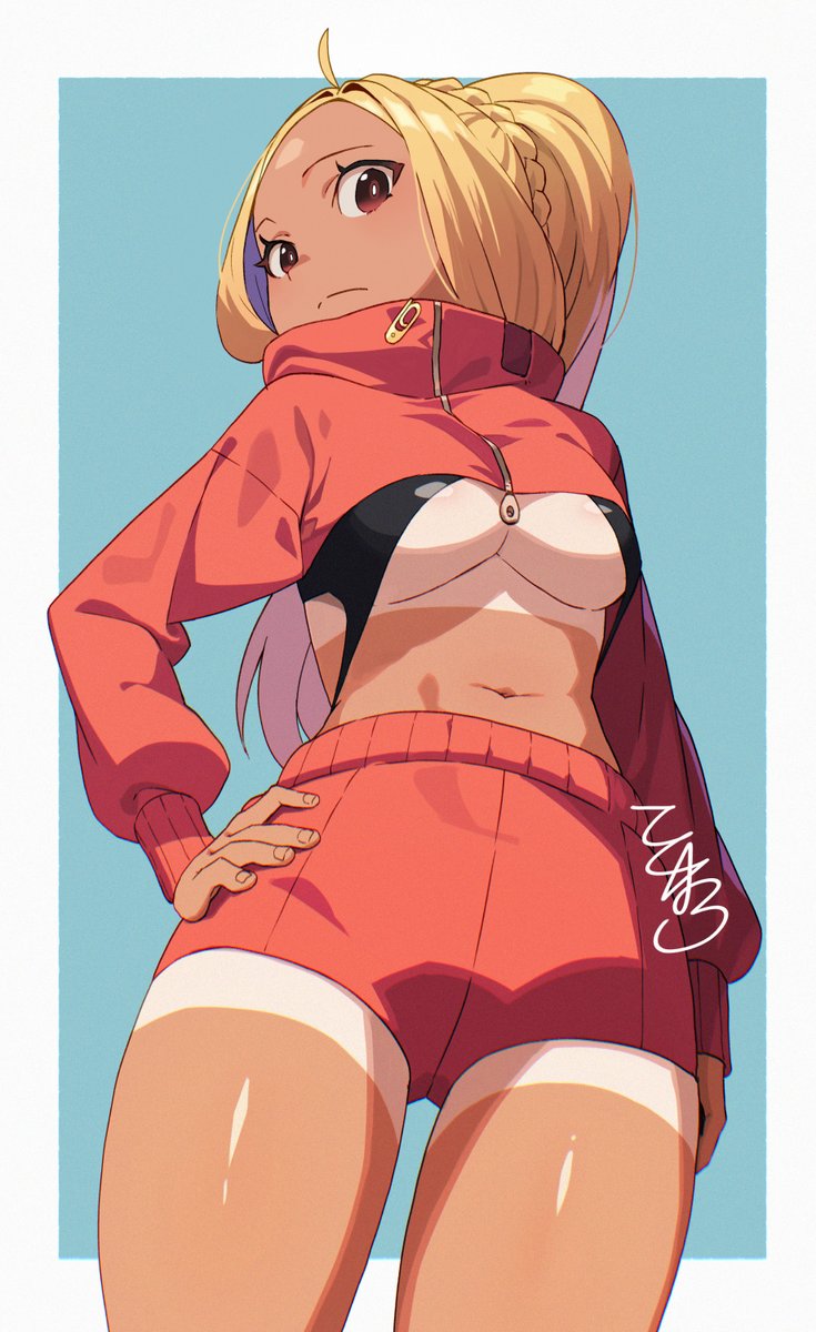 「なんかラクガキ褐色っこ #OC」|とくまろのイラスト
