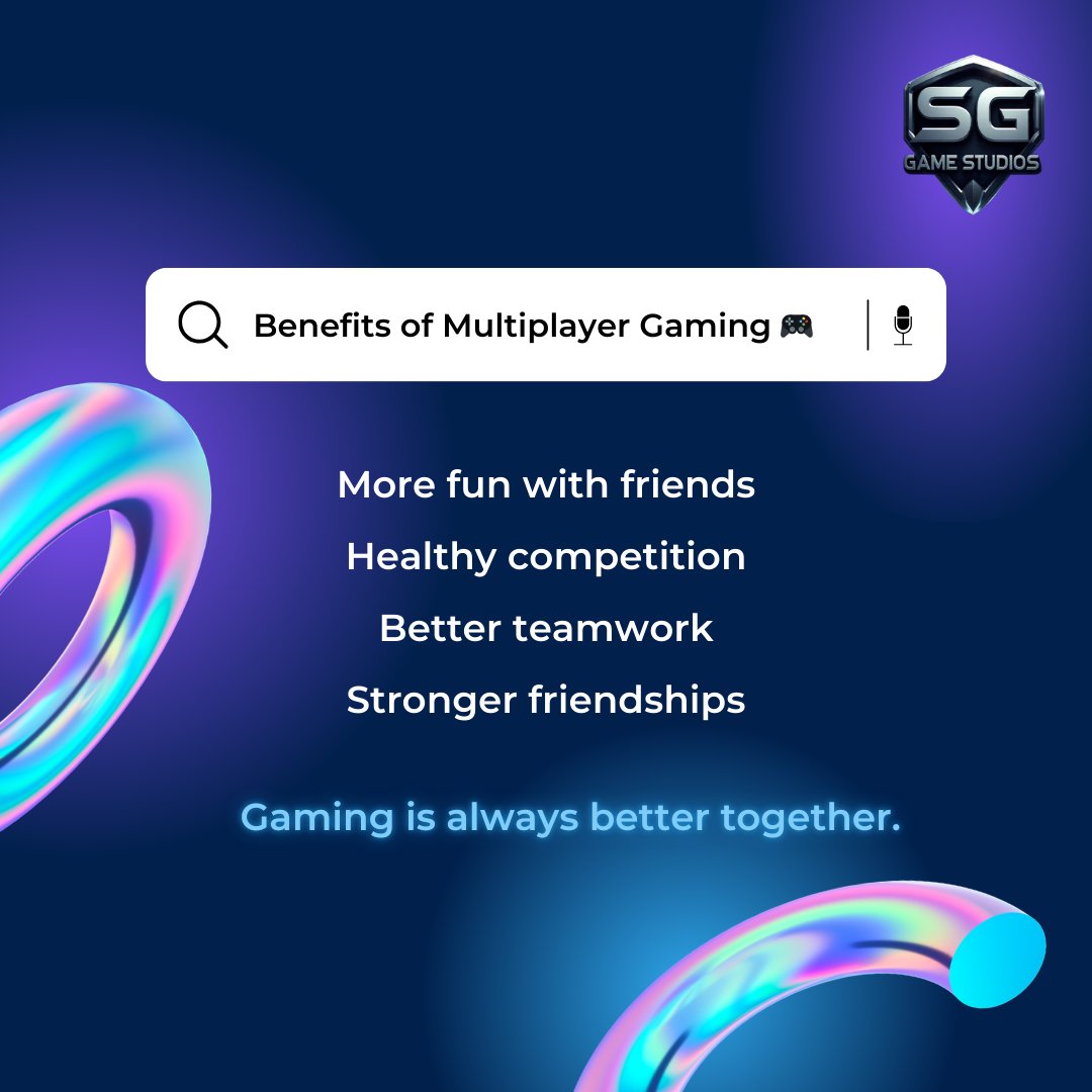 SGGameStudios's tweet image. Gaming alone is fun.
Gaming with friends is legendary. 🎮
Who is your Player 2?

Tag them below 👇

#MultiplayerGaming #GameNight #GamingCommunity #GamersLife