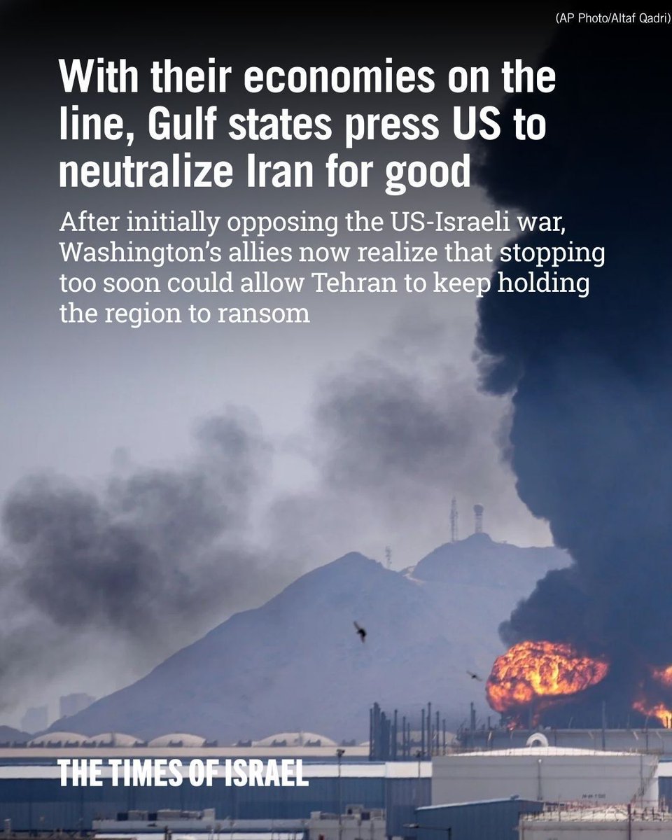 The Times of Israel tweet media