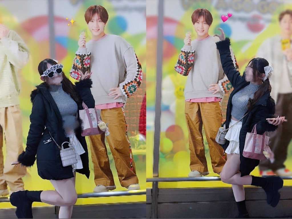 IvR042's tweet image. お決まりのツーショット📸💕 #TRICKS