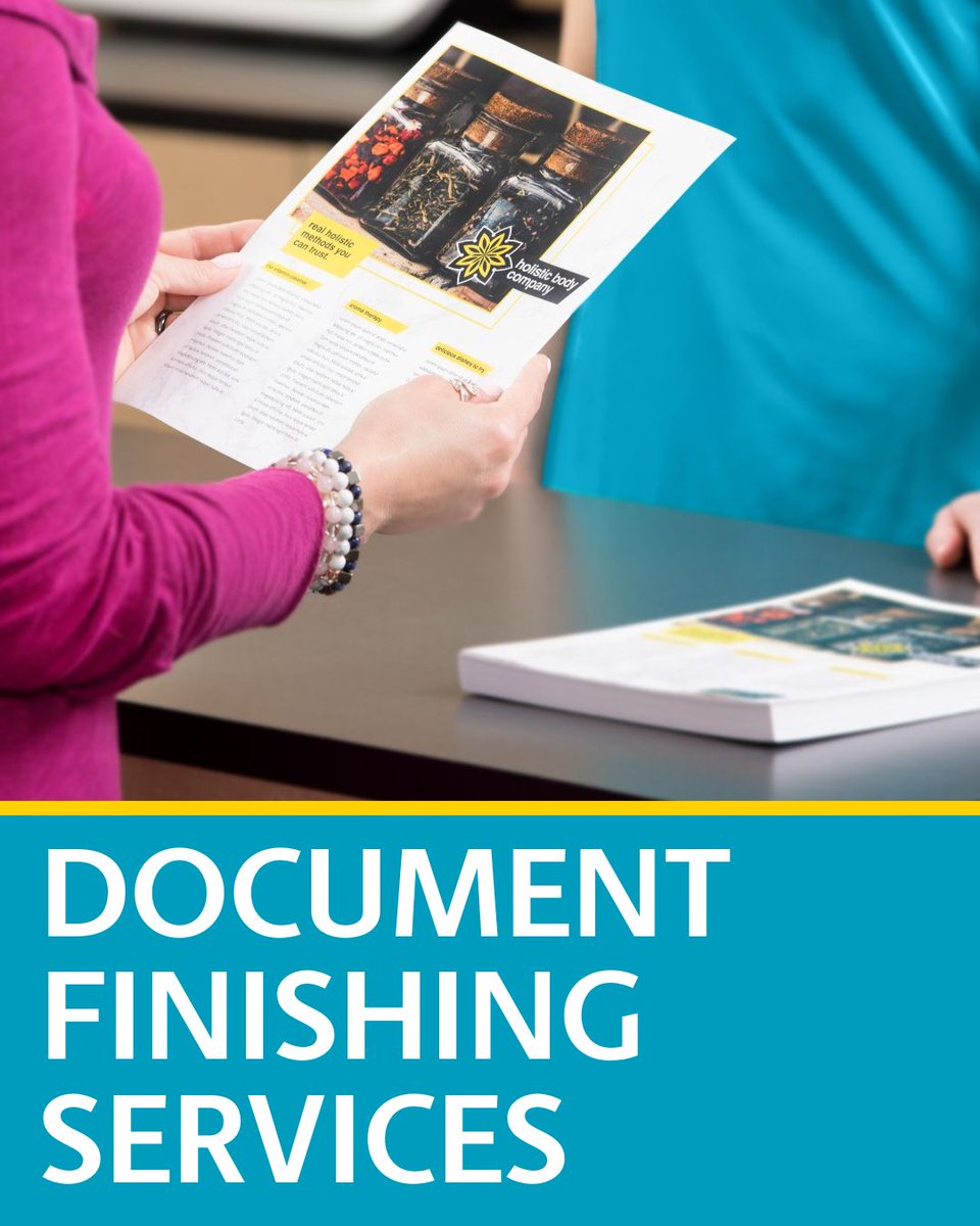 TheUPSStore_CAN's tweet image. Give your printed materials the finishing touch that your brand deserves. From binding and laminating to folding and collating, we can help make your documents stand out.

#flyer #printing #MarketingMaterials #print #lamination