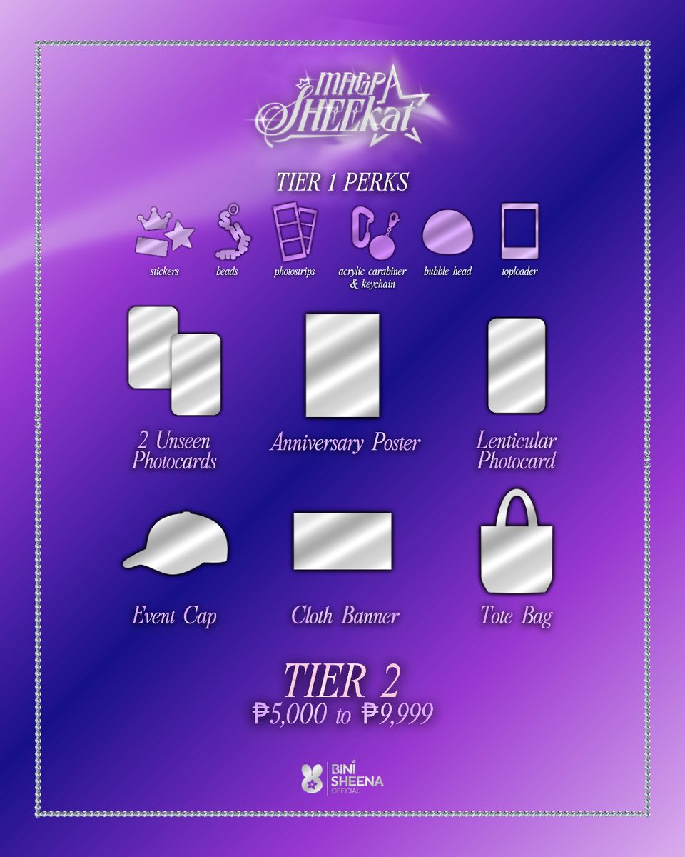 BiniSheenaOFC's tweet photo. Unlock the MagpaSHEEkat 2026 Donor Perks! ✨

Exclusive surprises, never-before-released VIP perks, and main-stage energy are all waiting for you! From exciting treats to complimentary tickets 👀, it's everything you need to make your MagpaSHEEkat experience unforgettable! 💯 

📋 For more info and to secure the perks you’ve got your eye on, check out this form: https://t.co/DTJkvxuIdr

But move fast, some tiers have limited slots, and these exclusive perks are going fast! Don’t miss your chance!

Help us bring #MagpaSHEEkat to life and celebrate a night of fierce performances and powerhouse dance energy this May 9! 🔥