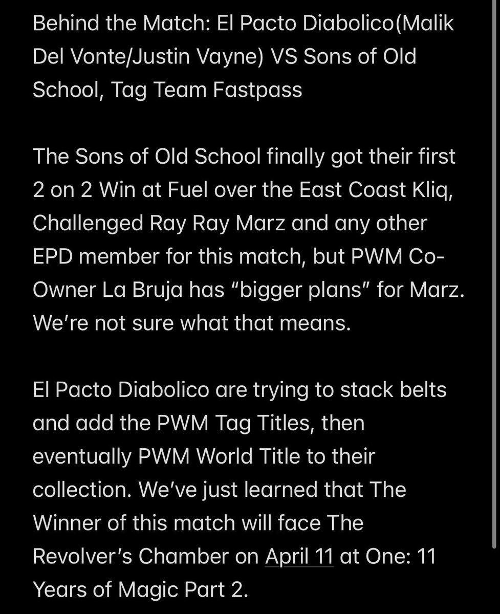 Pro Wrestling Magic tweet media