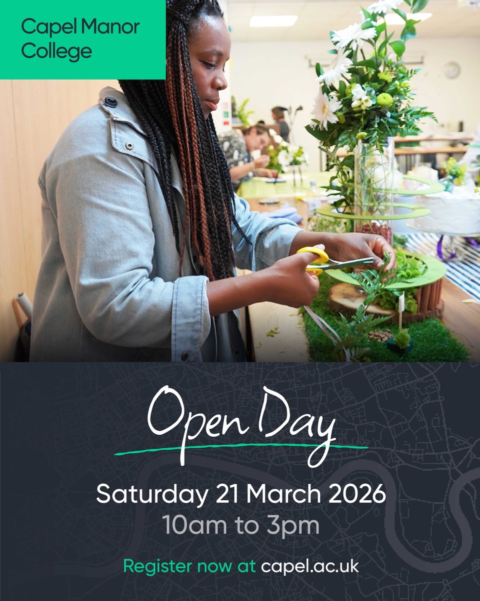 Capel Manor College tweet media