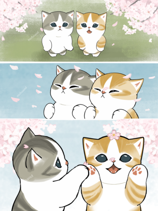 お鼻のピンクと同じだね🌸