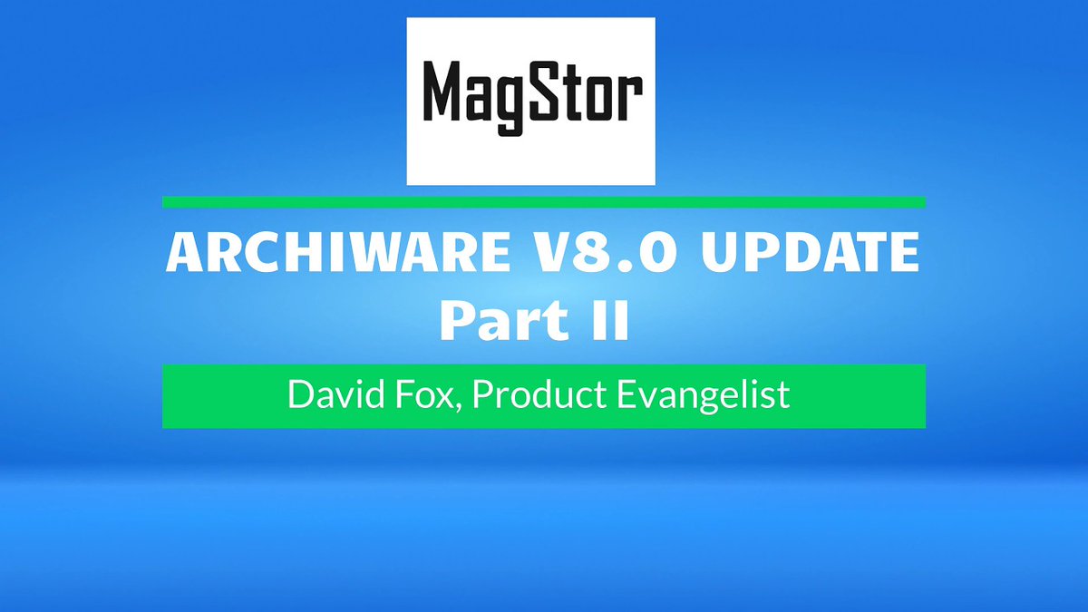 Archiware tweet media