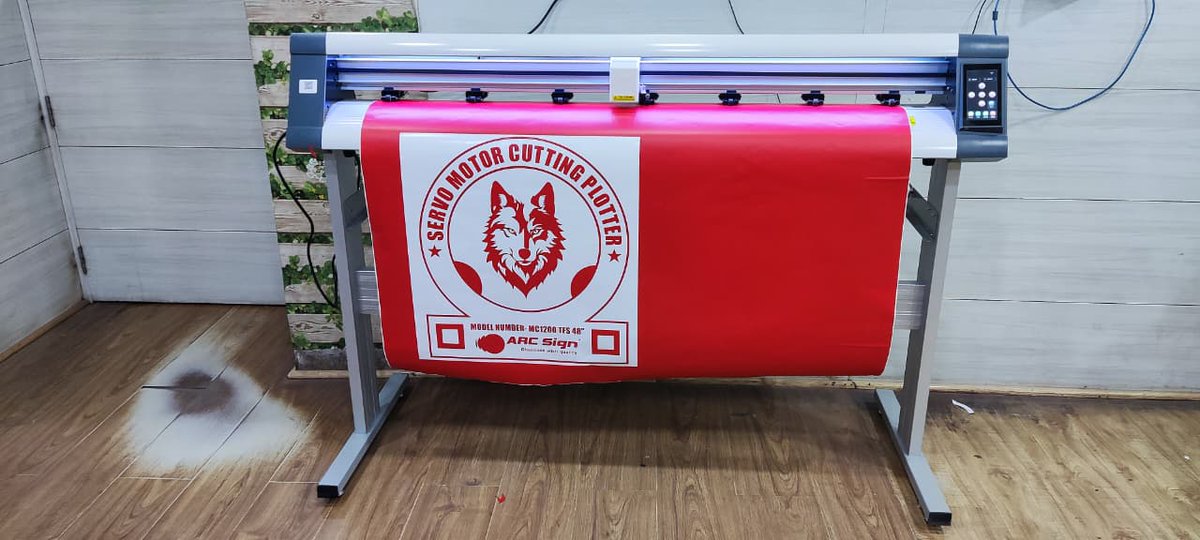 ambitiongifts10's tweet image. Create precise vinyl decals, signage &amp;amp; stickers with the ARC Sign MC1200 TFS 48 Inch Servo Motor Cutting Plotter.

✔ Servo motor technology
✔ 48-inch cutting width
✔ Professional performance
📞 011-41563389
#VinylCutting #CuttingPlotter #SignageMachine #ARCSign